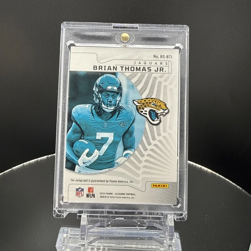 2024 Panini Illusions - Rookie Signs Brian Thomas Jr. #RS-BTJ /189 (AU, RC) Mint